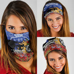 Personalised Bulldogs Rugby ANZAC Day Neck Gaiter Last Post Poppy We Will Remember Them