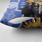 Personalised Bulldogs Rugby ANZAC Day Pillow Cover Last Post Poppy We Will Remember Them