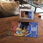 Personalised Bulldogs Rugby ANZAC Day Puzzle Last Post Poppy We Will Remember Them