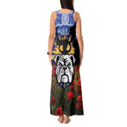 Personalised Bulldogs Rugby ANZAC Day Tank Maxi Dress Last Post Poppy We Will Remember Them