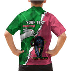 Personalised Panthers And Rabbitohs Rugby Family Matching Mermaid Dress and Hawaiian Shirt 2024 Souths The Riff Together