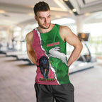 Personalised Panthers And Rabbitohs Rugby Men Tank Top 2024 Souths The Riff Together