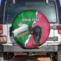 Personalised Panthers And Rabbitohs Rugby Spare Tire Cover 2024 Souths The Riff Together