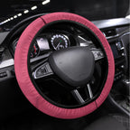 Personalised Panthers And Rabbitohs Rugby Steering Wheel Cover 2024 Souths The Riff Together