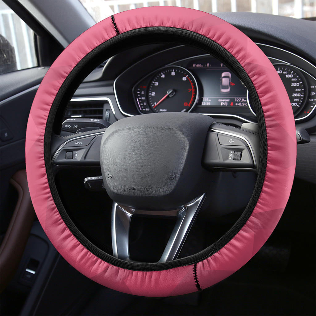 Personalised Panthers And Rabbitohs Rugby Steering Wheel Cover 2024 Souths The Riff Together