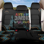Australia Autism Awareness 4 April Aboriginal Lizard Back Car Seat Cover