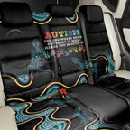 Australia Autism Awareness 4 April Aboriginal Lizard Back Car Seat Cover