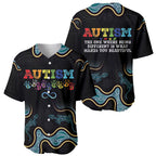 Australia Autism Awareness 4 April Aboriginal Lizard Baseball Jersey