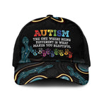 Australia Autism Awareness Baseball Net Cap 2 April Aboriginal Lizard - Aussie Hoodie