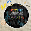 Australia Autism Awareness 4 April Aboriginal Lizard Beach Blanket