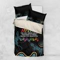 Australia Autism Awareness 4 April Aboriginal Lizard Bedding Set