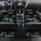 Australia Autism Awareness 4 April Aboriginal Lizard Car Mats