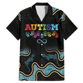Australia Autism Awareness 4 April Aboriginal Lizard Family Matching Mermaid Dress and Hawaiian Shirt
