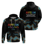 Australia Autism Awareness 4 April Aboriginal Lizard Hoodie
