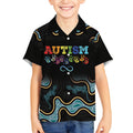Australia Autism Awareness 4 April Aboriginal Lizard Kid Hawaiian Shirt
