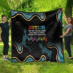 Australia Autism Awareness 4 April Aboriginal Lizard Quilt