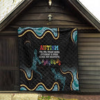 Australia Autism Awareness 4 April Aboriginal Lizard Quilt