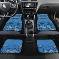 Australia Autism Awareness Car Mats In April We Wear Blue Aboriginal Lizard