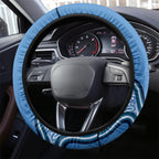 Australia Autism Awareness Steering Wheel Cover In April We Wear Blue Aboriginal Lizard