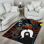 NAIDOC Week 2024 Area Rug Keep The Fire Burning Indigenous Art