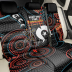 NAIDOC Week 2024 Back Car Seat Cover Keep The Fire Burning Indigenous Art