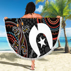 NAIDOC Week 2024 Beach Blanket Keep The Fire Burning Indigenous Art