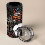 NAIDOC Week 2024 4 in 1 Can Cooler Tumbler Keep The Fire Burning Indigenous Art