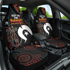NAIDOC Week 2024 Car Seat Cover Keep The Fire Burning Indigenous Art