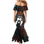 NAIDOC Week 2024 Family Matching Mermaid Dress and Hawaiian Shirt Keep The Fire Burning Indigenous Art