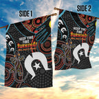 NAIDOC Week 2024 Garden Flag Keep The Fire Burning Indigenous Art
