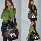 NAIDOC Week 2024 Grocery Bag Keep The Fire Burning Indigenous Art