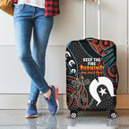 NAIDOC Week 2024 Luggage Cover Keep The Fire Burning Indigenous Art
