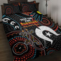 NAIDOC Week 2024 Quilt Bed Set Keep The Fire Burning Indigenous Art