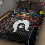 NAIDOC Week 2024 Quilt Bed Set Keep The Fire Burning Indigenous Art