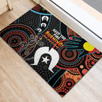 NAIDOC Week 2024 Rubber Doormat Keep The Fire Burning Indigenous Art