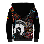NAIDOC Week 2024 Sherpa Hoodie Keep The Fire Burning Indigenous Art