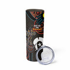 NAIDOC Week 2024 Skinny Tumbler Keep The Fire Burning Indigenous Art