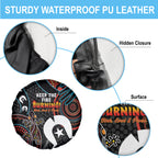 NAIDOC Week 2024 Spare Tire Cover Keep The Fire Burning Indigenous Art