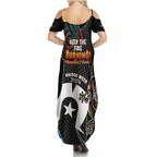 NAIDOC Week 2024 Summer Maxi Dress Keep The Fire Burning Indigenous Art