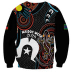 NAIDOC Week 2024 Sweatshirt Keep The Fire Burning Indigenous Art