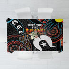 NAIDOC Week 2024 Tablecloth Keep The Fire Burning Indigenous Art