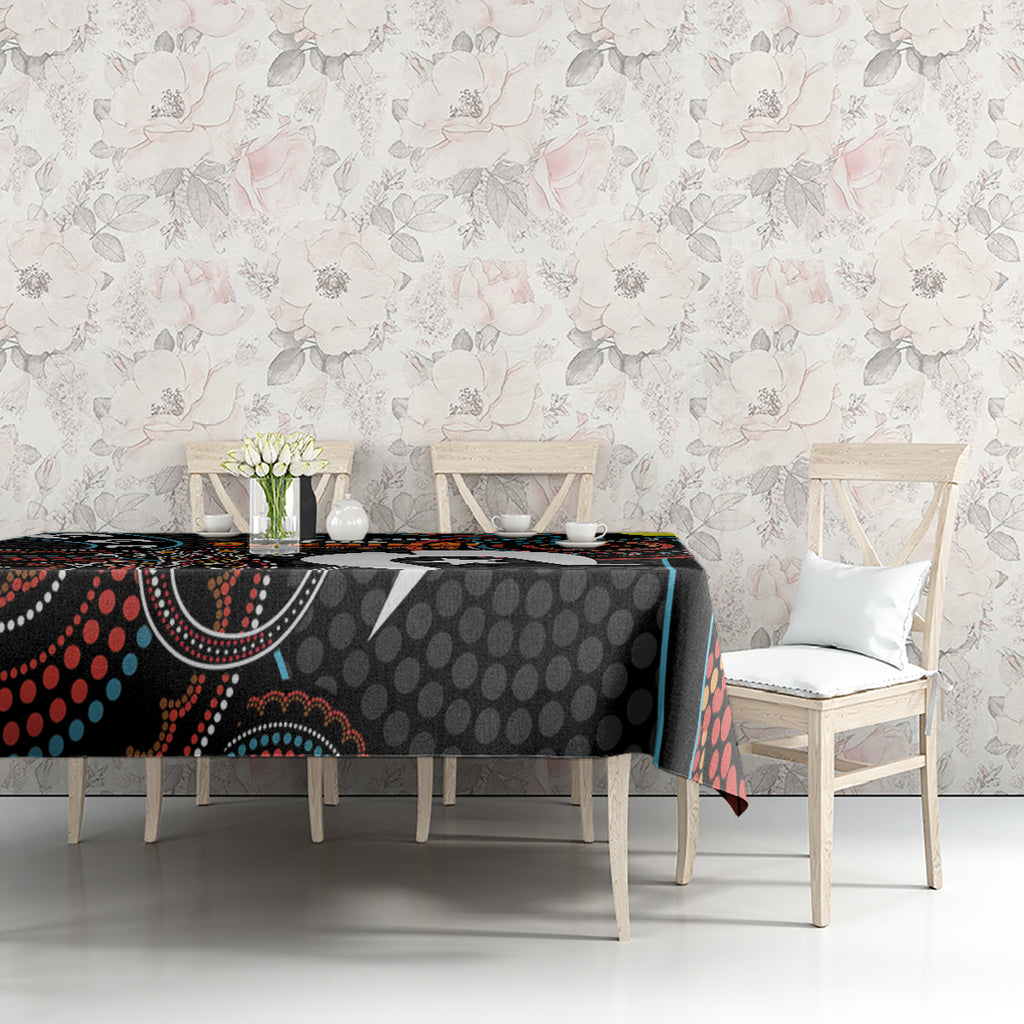 NAIDOC Week 2024 Tablecloth Keep The Fire Burning Indigenous Art