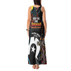 NAIDOC Week 2024 Tank Maxi Dress Keep The Fire Burning Indigenous Art