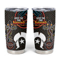 NAIDOC Week 2024 Tumbler Cup Keep The Fire Burning Indigenous Art