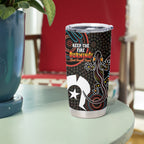 NAIDOC Week 2024 Tumbler Cup Keep The Fire Burning Indigenous Art