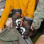 NAIDOC Week 2024 Tumbler Cup Keep The Fire Burning Indigenous Art
