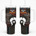 NAIDOC Week 2024 Tumbler With Handle Keep The Fire Burning Indigenous Art