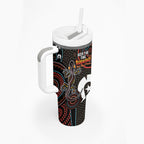 NAIDOC Week 2024 Tumbler With Handle Keep The Fire Burning Indigenous Art