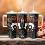 NAIDOC Week 2024 Tumbler With Handle Keep The Fire Burning Indigenous Art