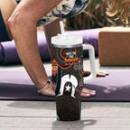 NAIDOC Week 2024 Tumbler With Handle Keep The Fire Burning Indigenous Art